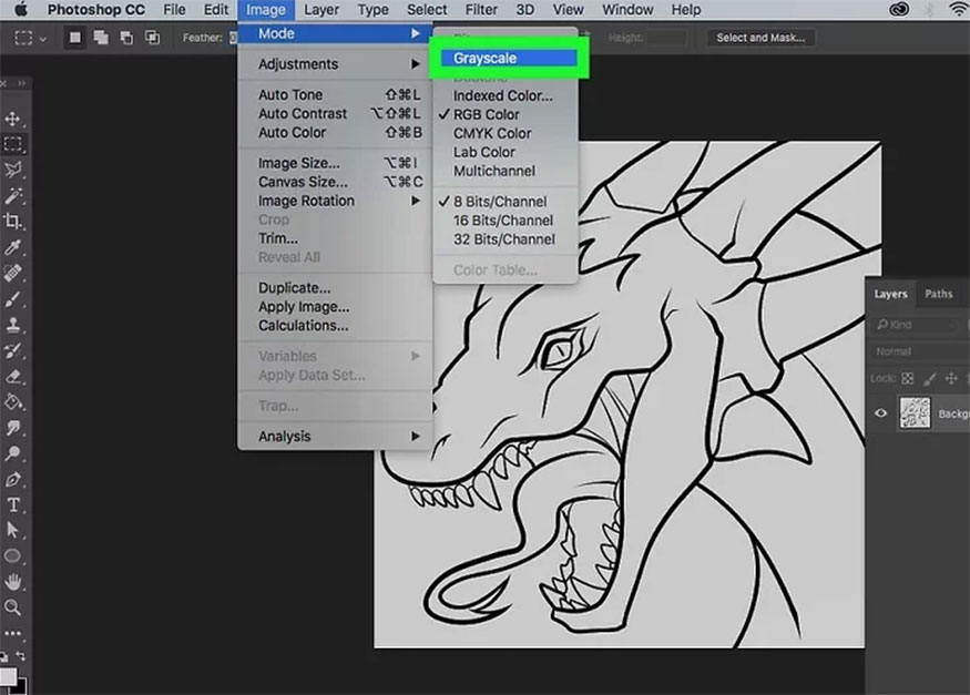 How To Change Line Art Color In Photoshop How To Change Line Art Color In Photoshop